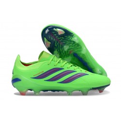 Korki Pilkarskie Adidas Predator 26 Elite FG Zielony Niebieski