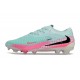 Korki Piłkarskie Nike Phantom 6 Elite Low FG Pistachio Frost / Różowy / Czarny