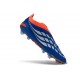 Buty Adidas Predator 26 Laceless Elite FG Niebieski Pomarańczowy Limonkowy Zielony