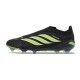 Buty Adidas Predator 26 Laceless Elite FG Czarny Neonowy Zielony