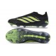 Buty Adidas Predator 26 Laceless Elite FG Czarny Neonowy Zielony