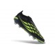 Buty Adidas Predator 26 Laceless Elite FG Czarny Neonowy Zielony