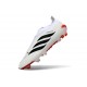 Buty Adidas Predator 26 Laceless Elite FG Biały Czarny Czerwony