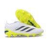 Buty Adidas Predator 26 Laceless Elite FG Biały Czarny