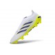 Buty Adidas Predator 26 Laceless Elite FG Biały Czarny