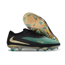 Korki Piłkarskie Nike Phantom 6 Elite Low FG Zielony Czarny Złoty
