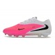 Korki Piłkarskie Nike Phantom 6 Elite Low FG Różowy Biały