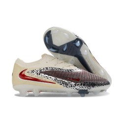 Korki Piłkarskie Nike Phantom 6 Elite Low FG Czerwony Biały Czarny