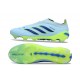 Buty Adidas Predator 26 Laceless Elite FG Niebieski