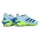 Buty Adidas Predator 26 Laceless Elite FG Niebieski