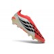 Buty Adidas Predator 26 Laceless Elite FG Czerwony Biały Czarny