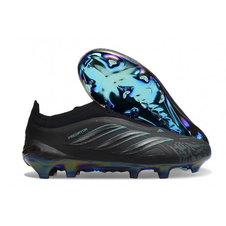 Korki Piłkarskie Adidas Predator LL Elite FG Czarny Niebieski