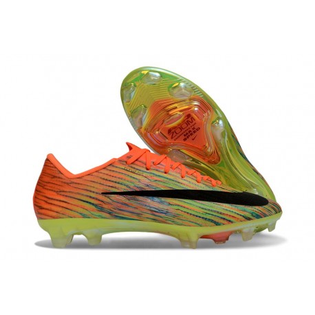 Nike Buty Zoom Mercurial Vapor XVII Elite FG Pomarańczowy Zawistny Czarny