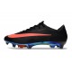 Nike Buty Zoom Mercurial Vapor XVII Elite FG Czarny Pomarańczowy
