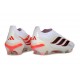 Korki Piłkarskie Adidas Predator LL Elite FG Biały Czerwony Czarny