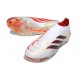 Korki Piłkarskie Adidas Predator LL Elite FG Biały Czerwony Czarny