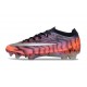 Nike Buty Zoom Mercurial Vapor XVII Elite FG Pomarańczowy Czarny Srebro