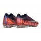 Nike Buty Zoom Mercurial Vapor XVII Elite FG Pomarańczowy Czarny Srebro