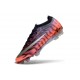 Nike Buty Zoom Mercurial Vapor XVII Elite FG Pomarańczowy Czarny Srebro