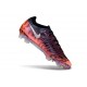 Nike Buty Zoom Mercurial Vapor XVII Elite FG Pomarańczowy Czarny Srebro