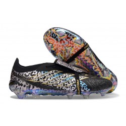 Adidas Predator 26 Tongue Elite FG Kaka Czarny Fioletowy Copper