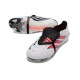Adidas Predator 26 Tongue Elite FG Biały Czerwony Czarny