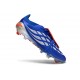 Adidas Predator Foldover Tongue Elite FG Niebieski Srebro Czerwony