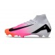 Buty Piłkarskie Nike Mercurial Superfly X Elite FG Różowy Czarny Biały