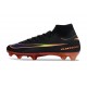 Buty Piłkarskie Nike Mercurial Superfly X Elite FG Czarny Pomarańczowy