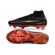 Buty Piłkarskie Nike Mercurial Superfly X Elite FG Czarny Pomarańczowy