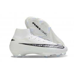 Buty Piłkarskie Nike Mercurial Superfly X Elite FG Biały Czarny