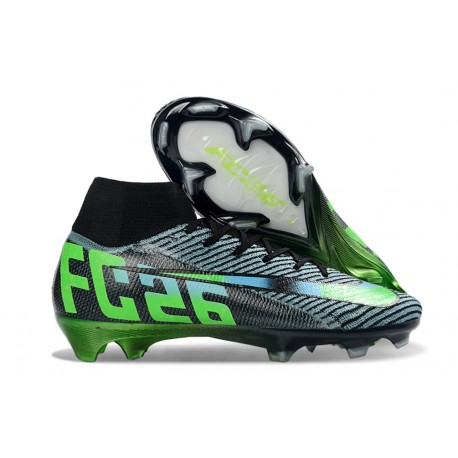 Buty Piłkarskie Nike Mercurial Superfly X Elite FG Czarny Zielony