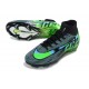 Buty Piłkarskie Nike Mercurial Superfly X Elite FG Czarny Zielony
