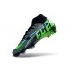 Buty Piłkarskie Nike Mercurial Superfly X Elite FG Czarny Zielony