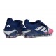Adidas Predator Foldover Tongue Elite FG Różowy Niebieski Srebro