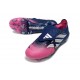 Adidas Predator Foldover Tongue Elite FG Różowy Niebieski Srebro