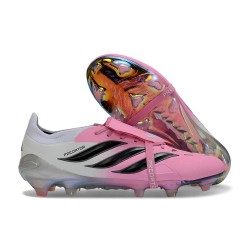 Adidas Predator Foldover Tongue Elite FG Różowy Biały Czarny