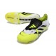 Adidas Predator Foldover Tongue Elite FG Biały Czarny Zawistny