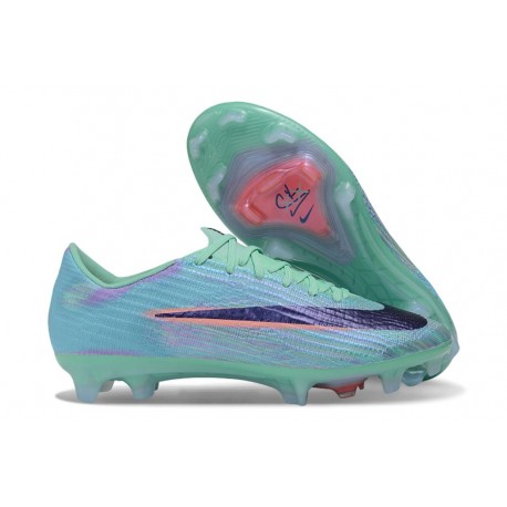 Korki Piłkarskie Nike Air Zoom Mercurial Vapor 17 Elite FG Niebieski Czarny