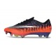 Nike Air Zoom Mercurial Vapor 17 Elite FG Pomarańczowy Czarny Srebrny