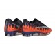 Nike Air Zoom Mercurial Vapor 17 Elite FG Pomarańczowy Czarny Srebrny