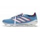 Adidas Predator Foldover Tongue Elite FG Niebieski Biały