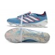 Adidas Predator Foldover Tongue Elite FG Niebieski Biały