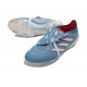 Adidas Predator Foldover Tongue Elite FG Niebieski Biały