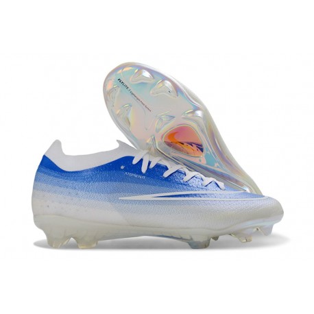 Korki Piłkarskie Nike Air Zoom Mercurial Vapor 17 Elite FG Niebieski Biały