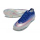 Korki Piłkarskie Nike Air Zoom Mercurial Vapor 17 Elite FG Niebieski Srebro Różowy