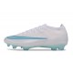 Korki Piłkarskie Nike Air Zoom Mercurial Vapor 17 Elite FG Biały Niebieski