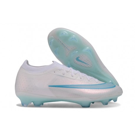 Korki Piłkarskie Nike Air Zoom Mercurial Vapor 17 Elite FG Biały Niebieski