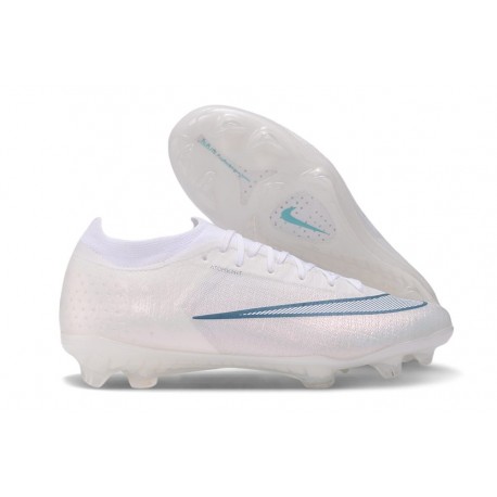 Buty Nike Air Zoom Mercurial Vapor XVII Elite FG Biały Niebieski 