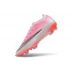 Buty Nike Air Zoom Mercurial Vapor XVII Elite FG Różowy Srebro 